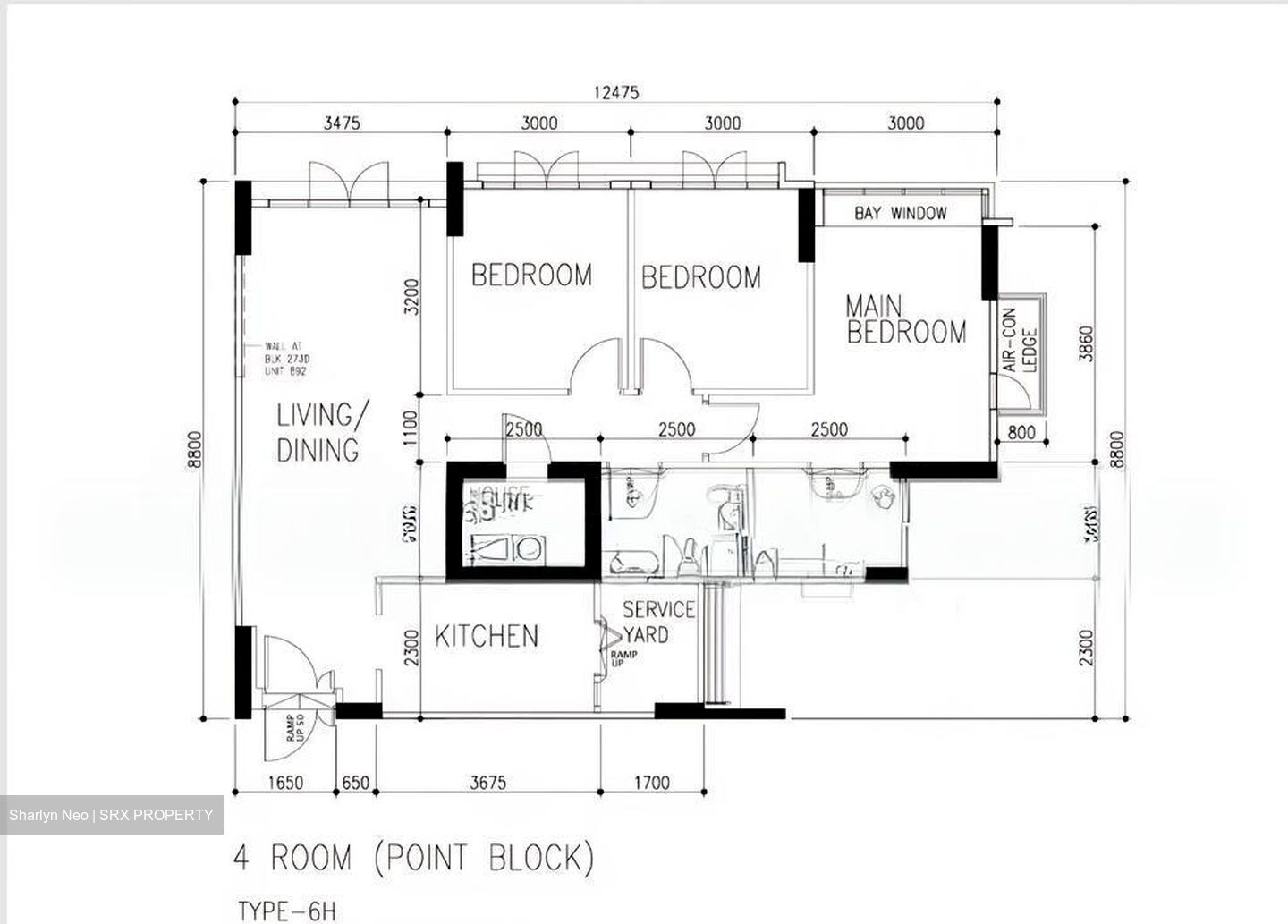 Blk 273D Punggol Regalia (Punggol), HDB 4 Rooms #523004201